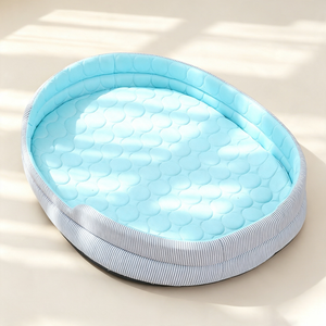 Cooling Gel Oval Pet Bed