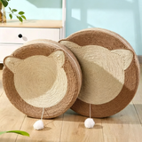 Round Sisal Cat Scratcher Bowl